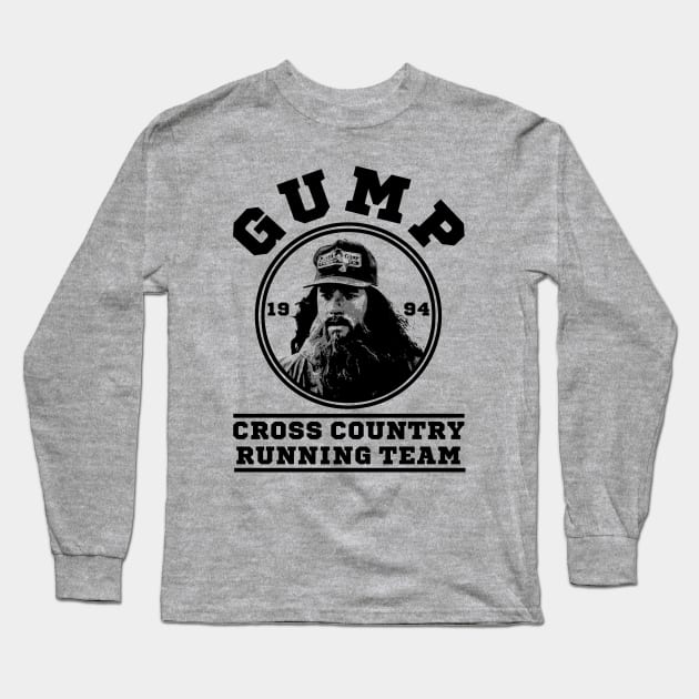 Gump Cross Country Team Long Sleeve T-Shirt by scribblejuice